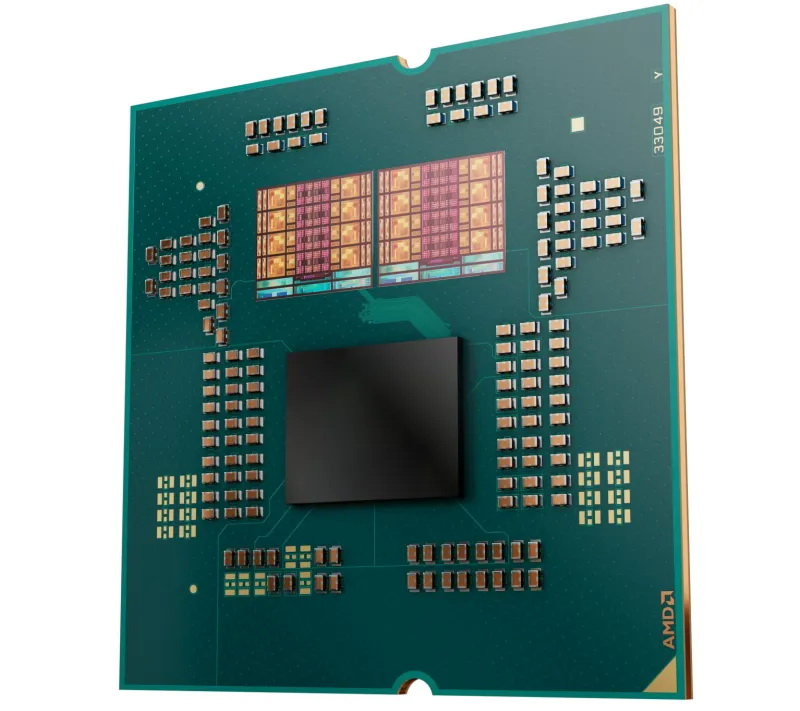 אדמ דילגה את ההצגת Ryzen 9 9950X3D2 עם כונן 3D‑V‑Cache כפול; המידע הופץ בחברת ASRock.