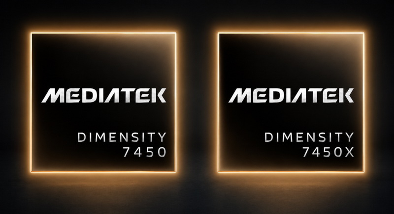 מדיייטק השיקה מעבדים חדשים Dimensity 7450 ו‑Dimensity 7450X, שמיועדים לטלפוני משחקים ולטלפוני מתקפל.