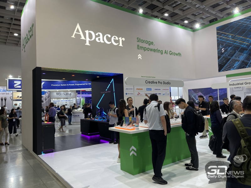 אפסר ב־Computex 2026: DDR5‑9200, SSD מהירים עם קירור ועוד רבים