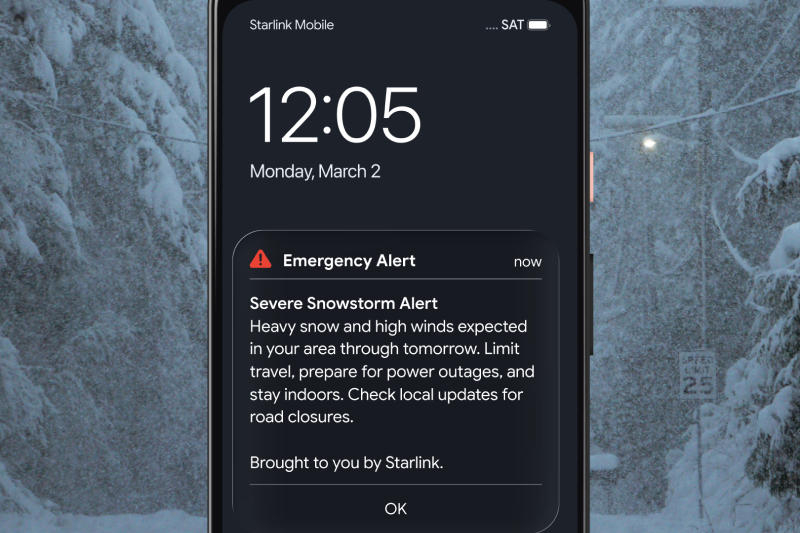 SpaceX משיקה את Starlink Mobile, מציעה תקשורת סלולרית דרך לוויין במהירות של עד 150 מ״ביט/שנייה.