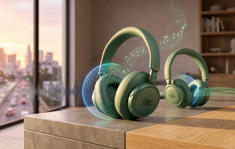 JBL שחררה אוזניות אלחוטיות מלאות Live 780NC ו-Live 680NC, המופעלות עד 80 שעות ללא טעינה מחדש.