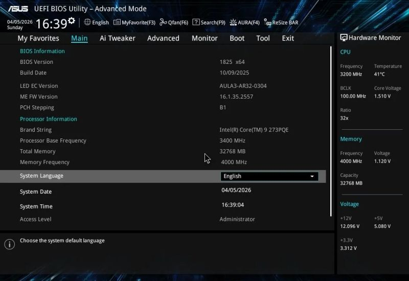 הבינה המלאכותית אפשרה להפעיל את Windows על שילוב לא תואם של מעבד Intel Bartlett Lake ולוח אם Z790