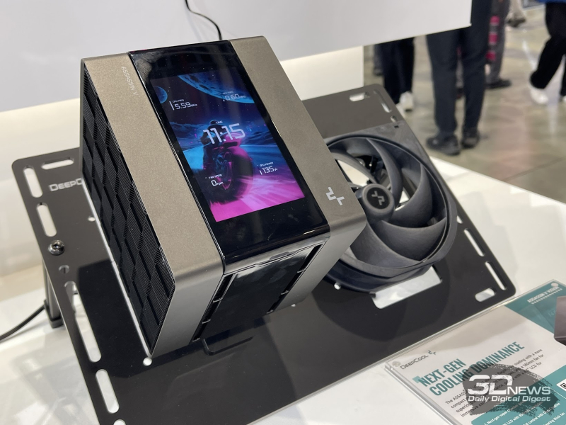 דיפקול מציג ב‑Computex 2026: מאווררים אלחוטיים, קירורים עם מסכים מובנים ומספקי כוח עד 3200 וואט