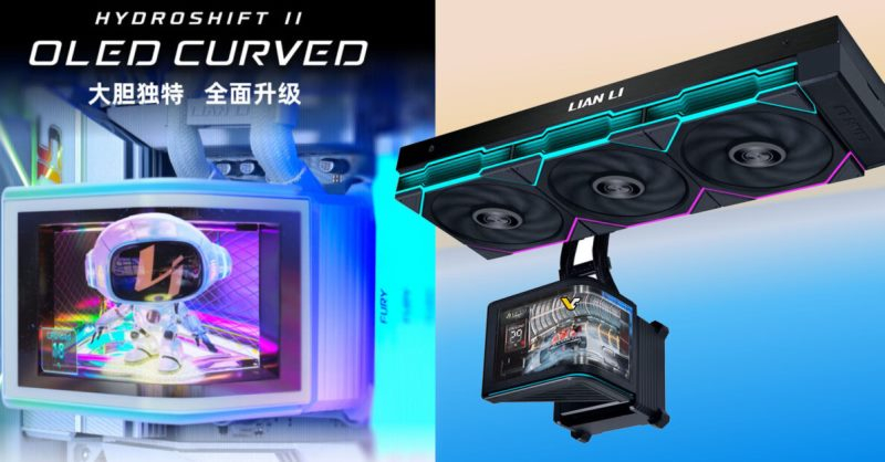 ליאן ליי הציגה את HydroShift II OLED Curved 360 – AIO חדש עם מסך עגול בגודל 6,67 אינץ'.
