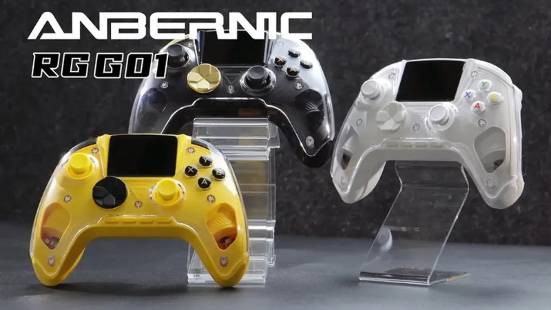 אנהרניק RG G01 מתקרב כמשתלט משחקים עם חיישן דופק משולב ומסך.