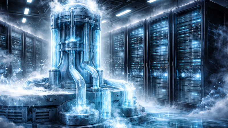 המדענים הסינים יצרו “קירור רעיד” – דרך לקרר שרתי בינה מלאכותית תוך 20 שניות ללא פריון