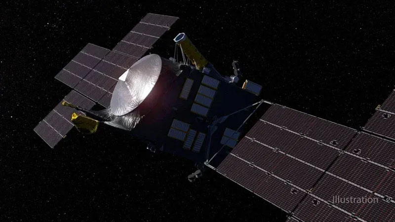 התחנת NASA "פסיכאה" נעה לכיוון מאדים כדי להתכונן לקפיצה האחרונה אל האסטרואיד המיועד, שערכו מוערך בכפולות טריליון דולרים