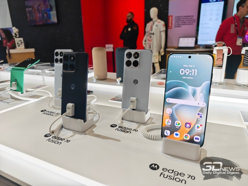 מוטורולה אדג' 70 פושן קיבלה מסך מעוגל בתדירות של 144 הרץ ומעבד סנאפדרגון 7S ג'ן 3