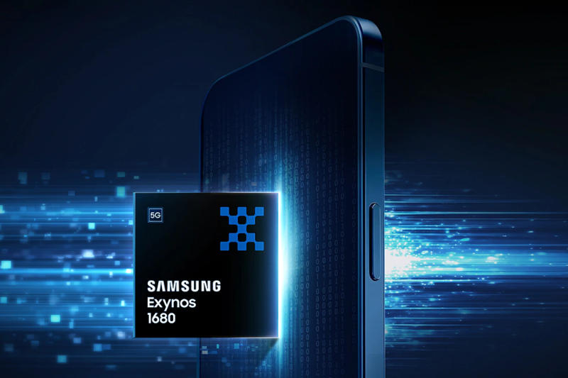 סמסונג השיקה את שבב ה‑Exynos 1680 בגודל 4 ננומטר לטלפוני חצי‑מחיריים