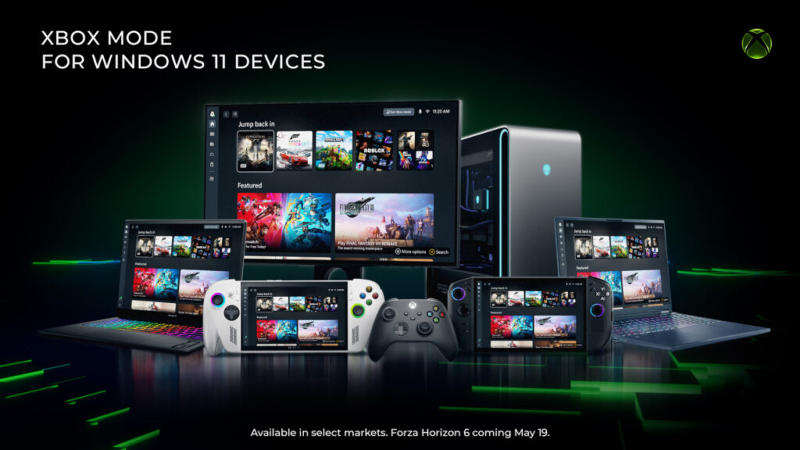 מצב Xbox זמין כעת למחשבים הפועלים ב‑Windows 11
