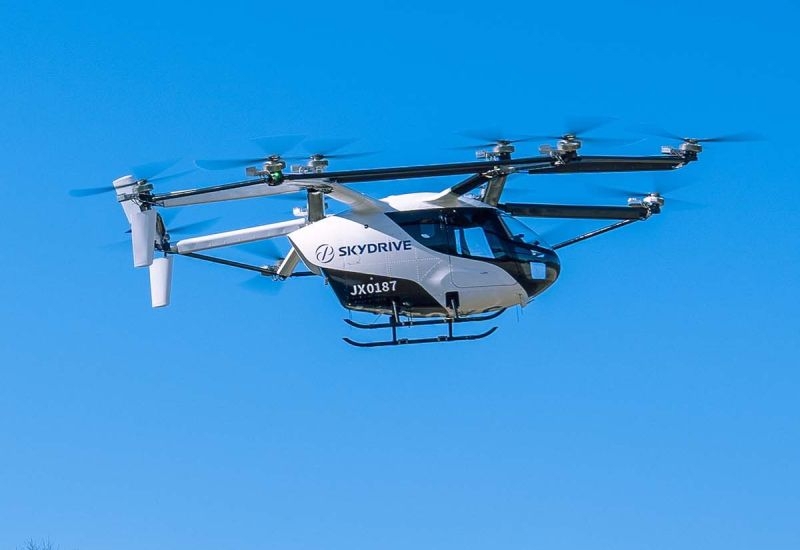 וידאו: הסקיידר טיסה מעל טוקיו והטיסות המסחריות מתחילות ב-2028