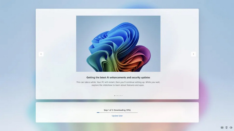 מיקרוסופט כעת מאפשרת לדלג על התקנת עדכונים בעת הפעלת Windows 11 לראשונה