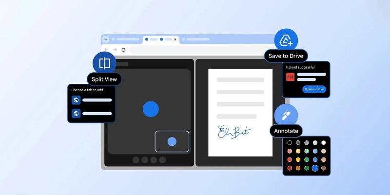 כרום עכשיו קל יותר לעבוד: בדפדפן מופיע מסך נפרד ויכולת לעשות הערות ב-PDF.