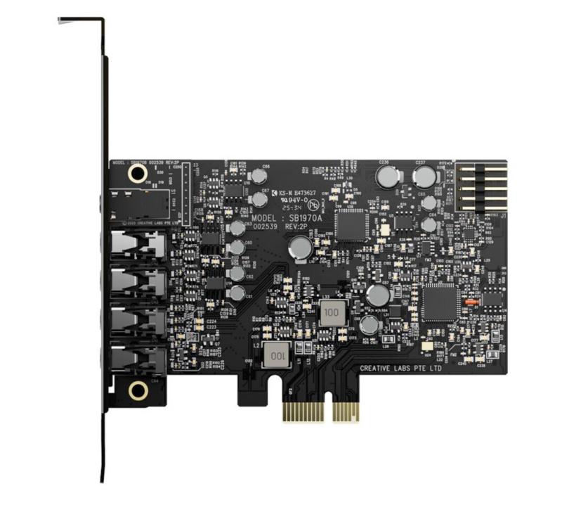יצרה Creative את כרטיס הקול Sound Blaster Audigy FX Pro: 32‑ביט / 384 ק״הץ, קול 7.1 ערוצים למחשב אישי