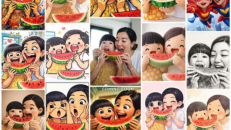 מיקרוסופט הציגה שירות ריסטיילינג תמונות מבוסס בינה מלאכותית שאינו קופילוט