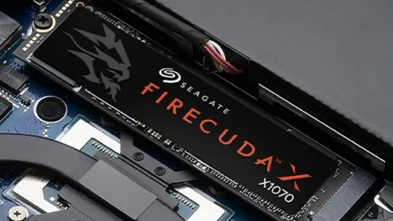 סיגייט משיקה קו חדש של SSD FireCuda X1070 PCIe 4.0 עם מהירות קריאה מעל 7 ג״ב/שנייה