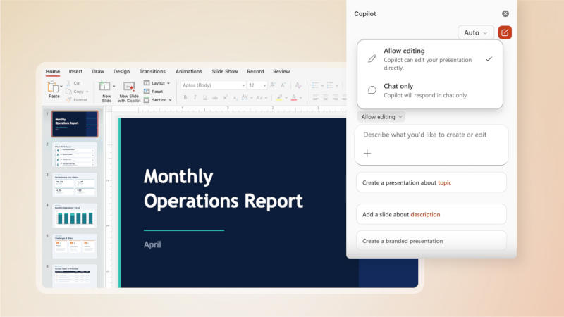 מיקרוסופט הטמיעה את סוכן ה-AI קופיילוט ב-Word, Excel ו-PowerPoint והפכה אותו לזמין לכל מנויי Microsoft 365