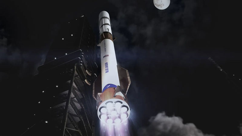 בְּלוֹ אורִיג׳ין מתכננת לייצר כל שנה 100 רקטות כבדה מסוג ני גלאן כדי לעקוף את ספייס X.