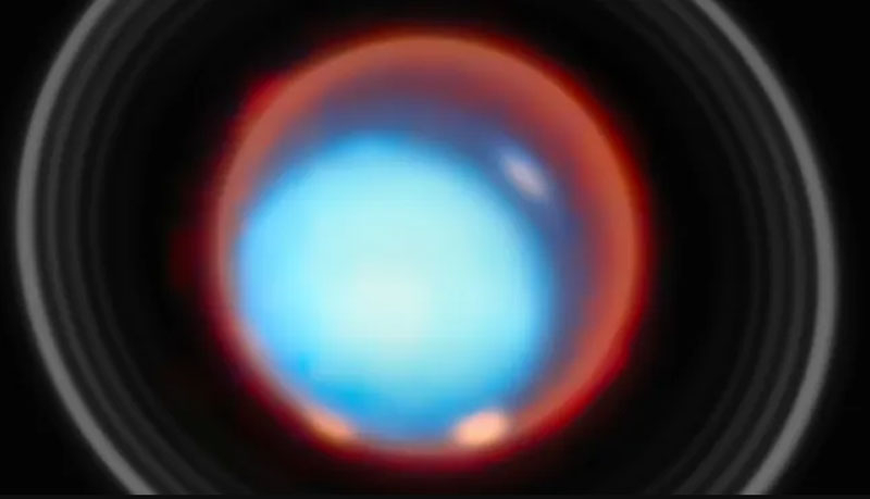 ג'יימס וובב יצר את המפה הטריממדית הראשונה של הציורים הפולאריים בוארן, שבה הם נראים גם באקוויוטר.