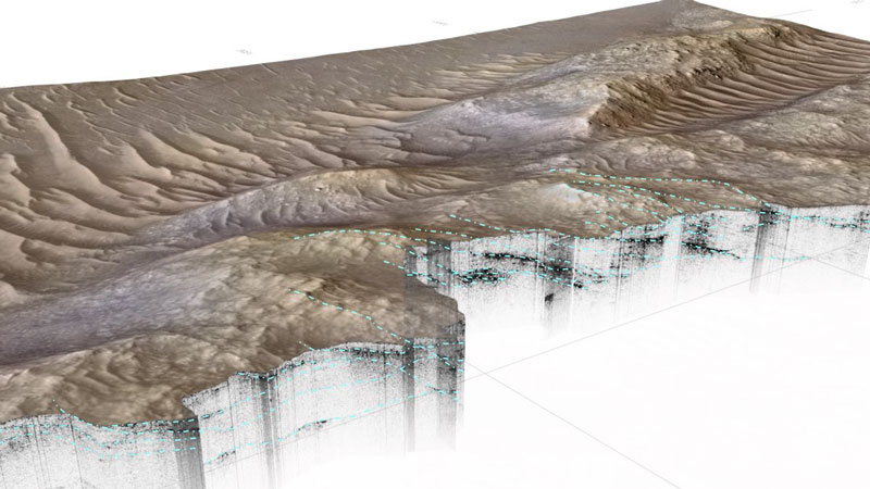 רובו Perseverance גילה מתחת לפני השטח של מאדים דלתא נהר עתיק